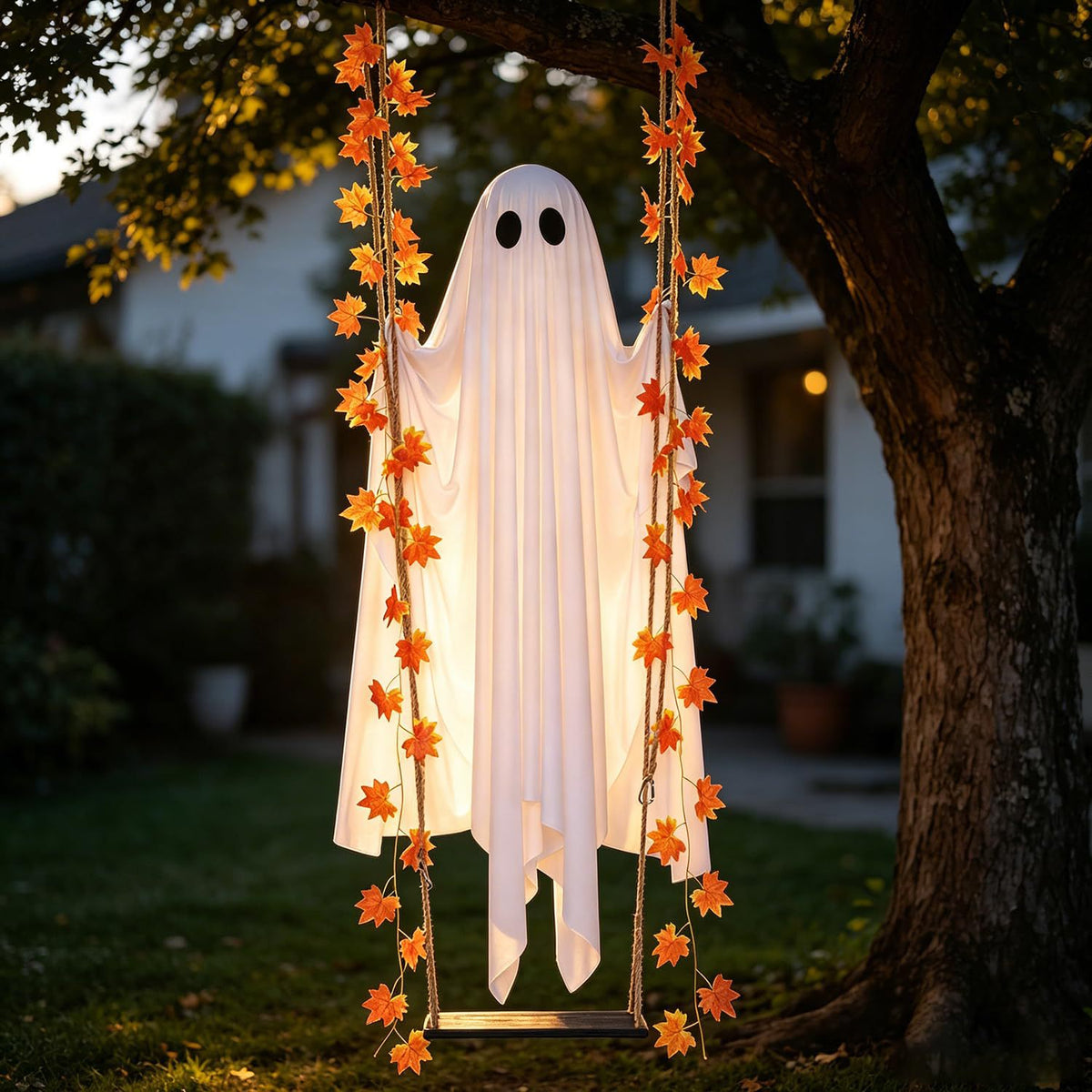 Halloween Swinging Ghost