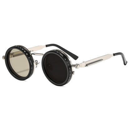 Adjustable Dual Polarized Sunglasses with Aluminum Frame