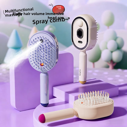 Electric Red Light Hair Growth Mist Comb