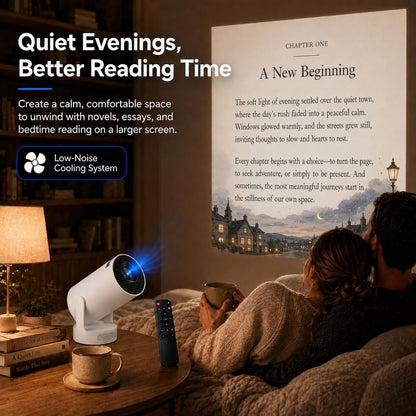 Portable HD Home Reading Projector