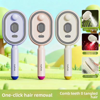 Electric Red Light Hair Growth Mist Comb