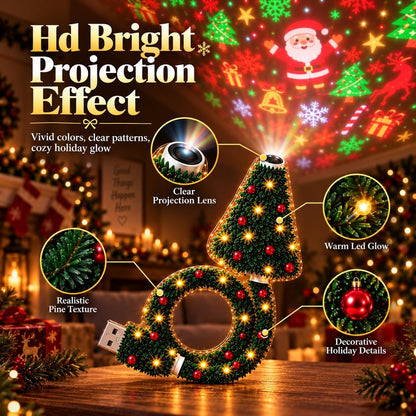 Christmas Tree Projection lamp