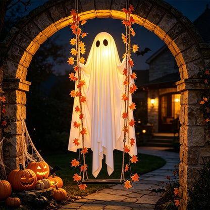 Halloween Swinging Ghost