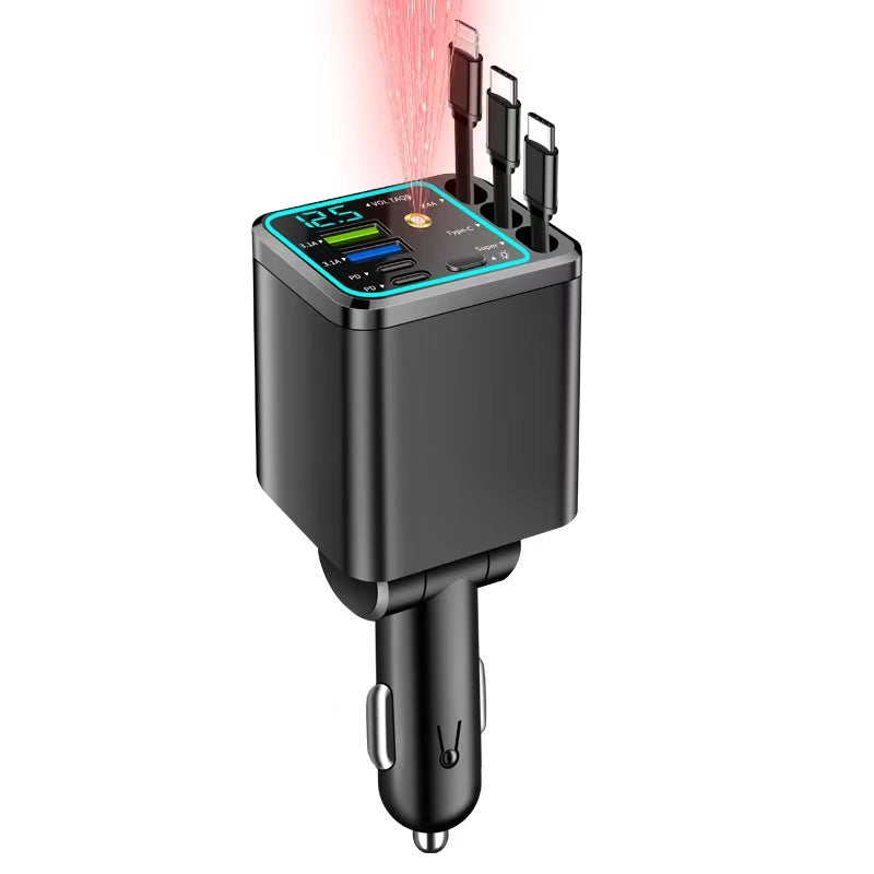 Car-Mounted Starry Sky Ceiling Multi-Head Phone Charger